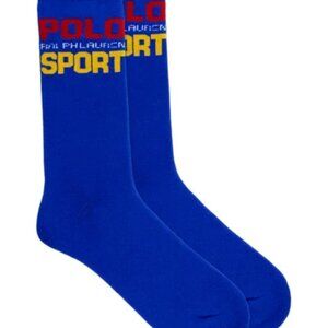 Polo Sport Cotton-Blend Crew Socks